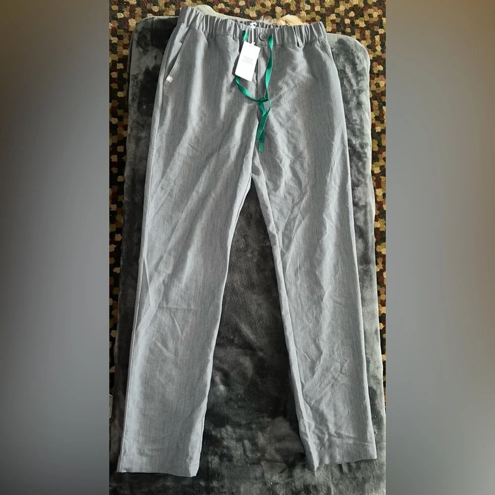 Figs Daga Slim Pant in Graphite Size Large New with tag